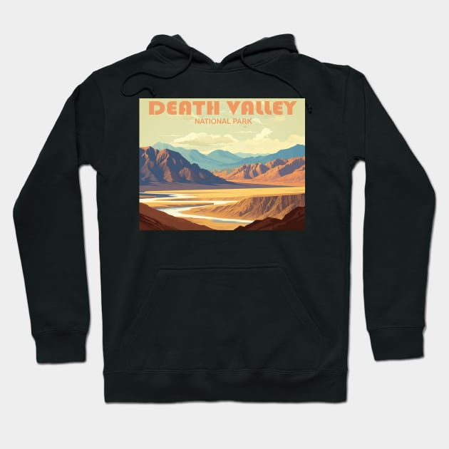 Death Valley National Park Hoodie by Schalag Dunay Artist